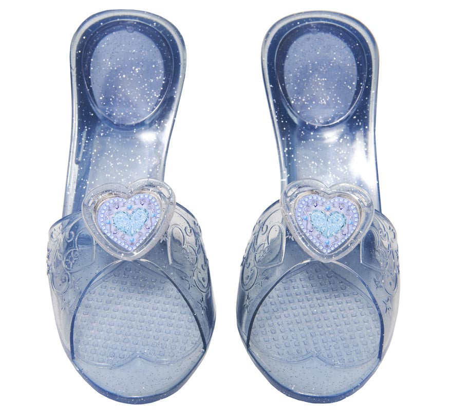 Zapatos de Princesa Azules para niñas de 4 a 6 años